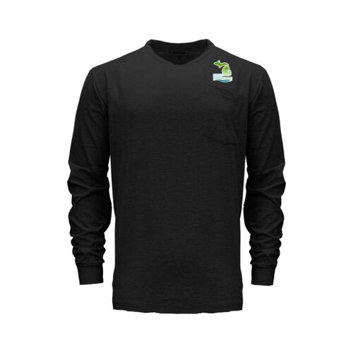 KEY Spartan Long Sleeve Pocketed Tee Thumbnail